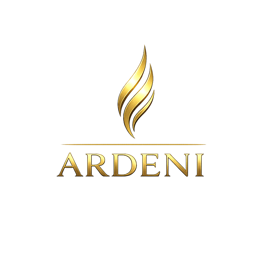 Ardeni Logo, Hersteller von Luxus Düften und Ardeni Auto Parfum.