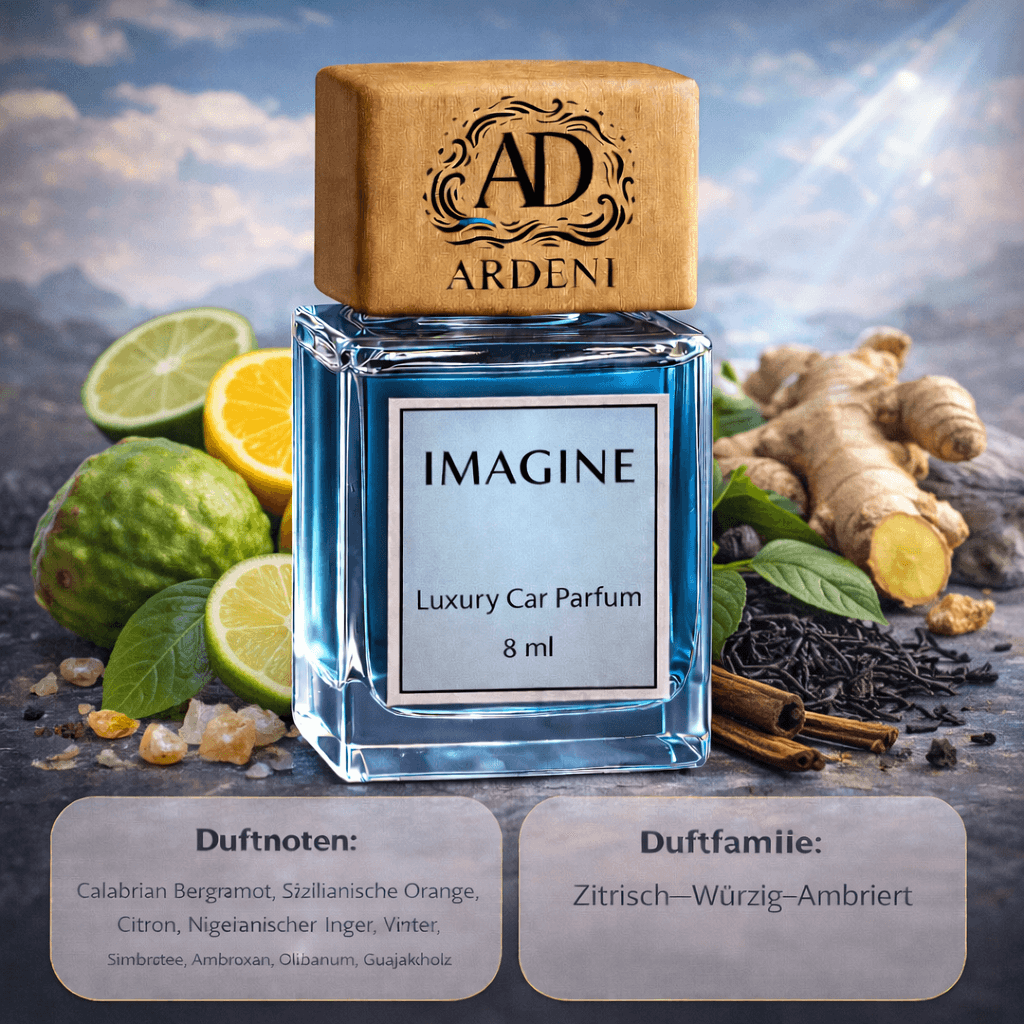 imagine auto duft ist ideal für alle, die frische, saubere und elegante Düfte bevorzugen