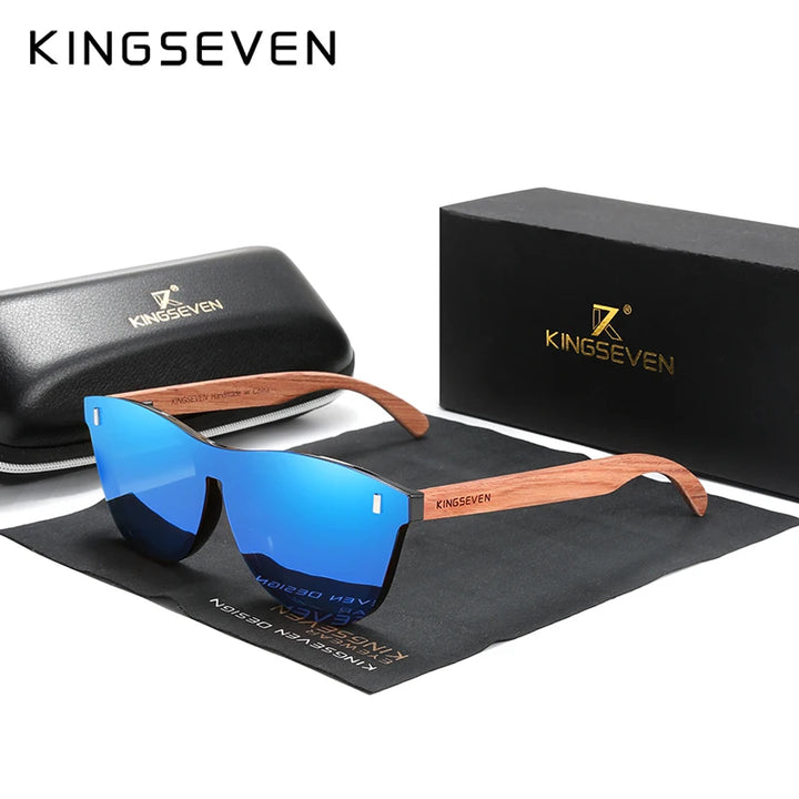 Sonnenbrille aus Naturholz