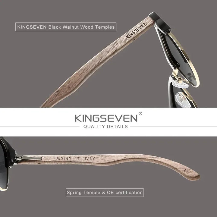Sonnenbrille Handgefertigt aus Edlem Naturholz