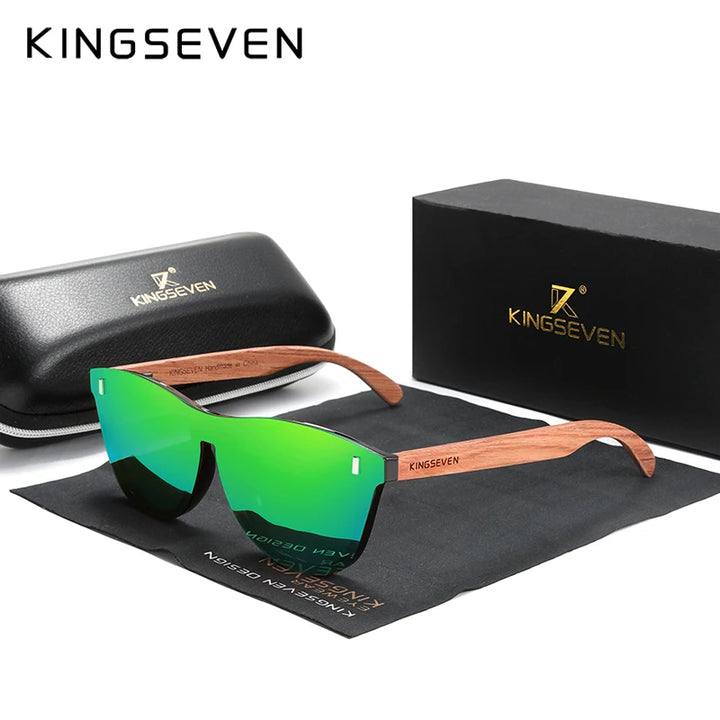 Sonnenbrille aus Naturholz