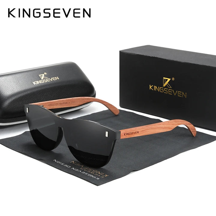 Sonnenbrille aus Naturholz