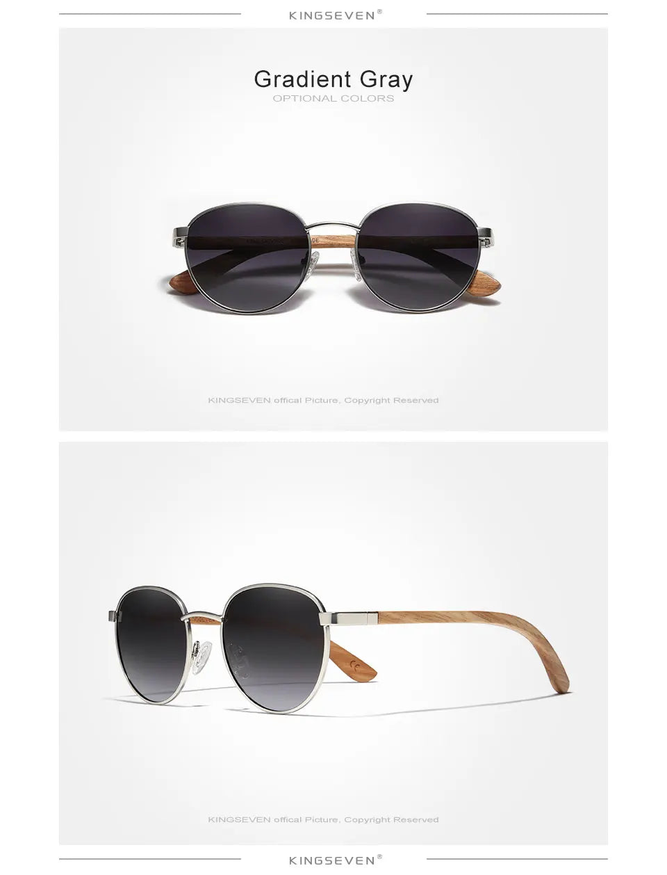 Sonnenbrille mit Holzoptik – stilvoll, polarisiert & nachhaltig inspiriert