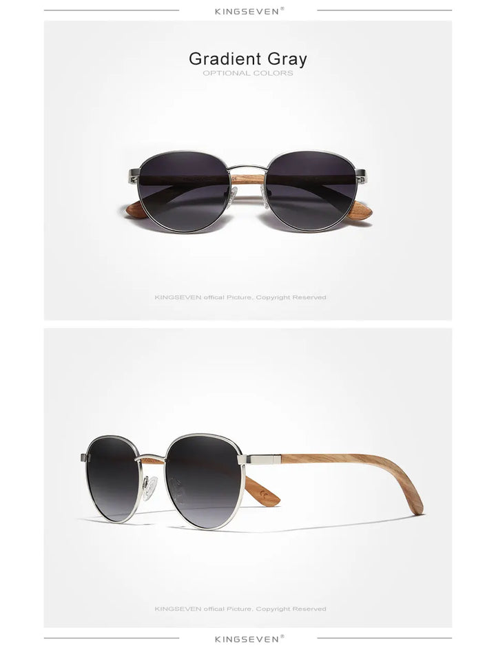 Sonnenbrille mit Holzoptik – stilvoll, polarisiert & nachhaltig inspiriert
