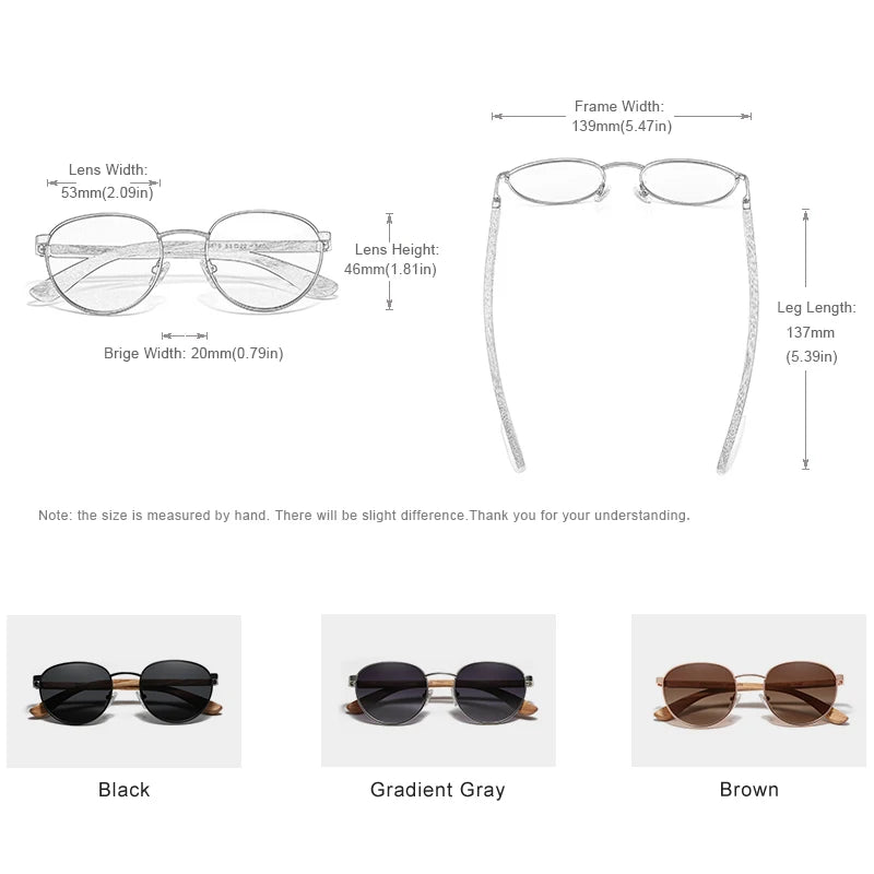 Sonnenbrille mit Holzoptik – stilvoll, polarisiert & nachhaltig inspiriert