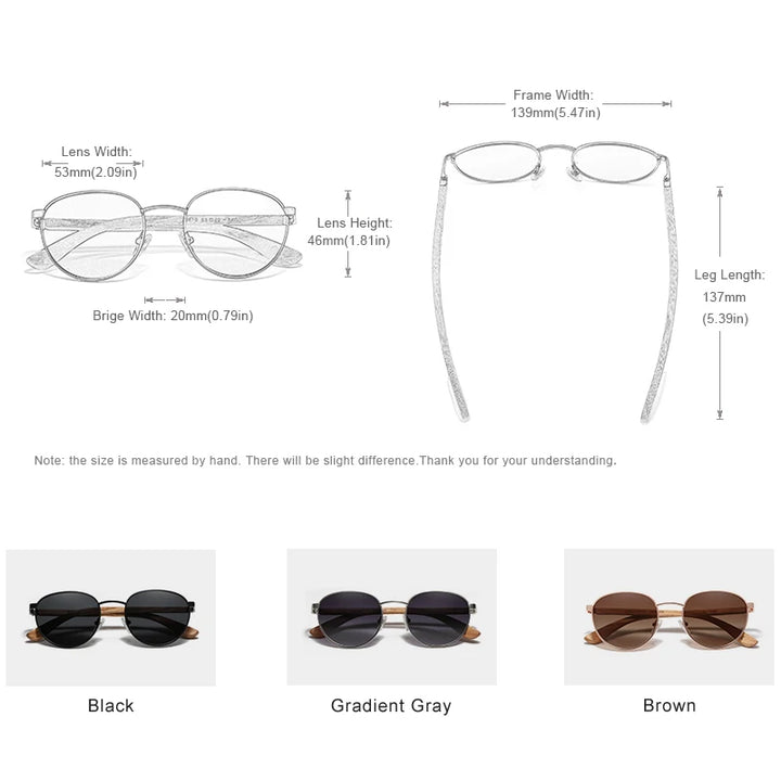 Sonnenbrille mit Holzoptik – stilvoll, polarisiert & nachhaltig inspiriert