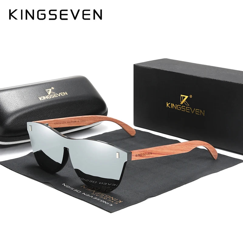 Sonnenbrille aus Naturholz