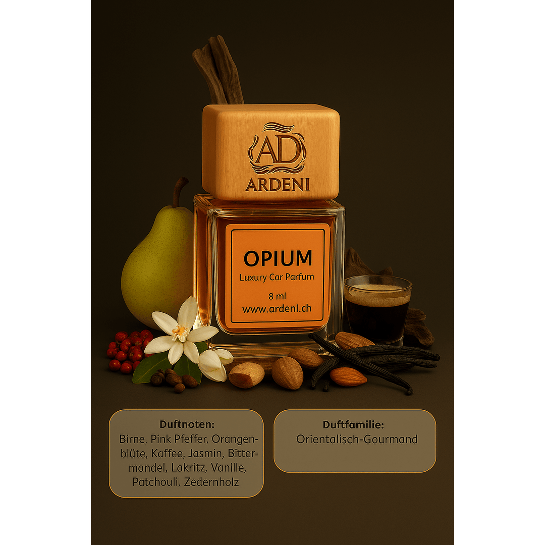 Stilvoller Auto Duft am Rückspiegel