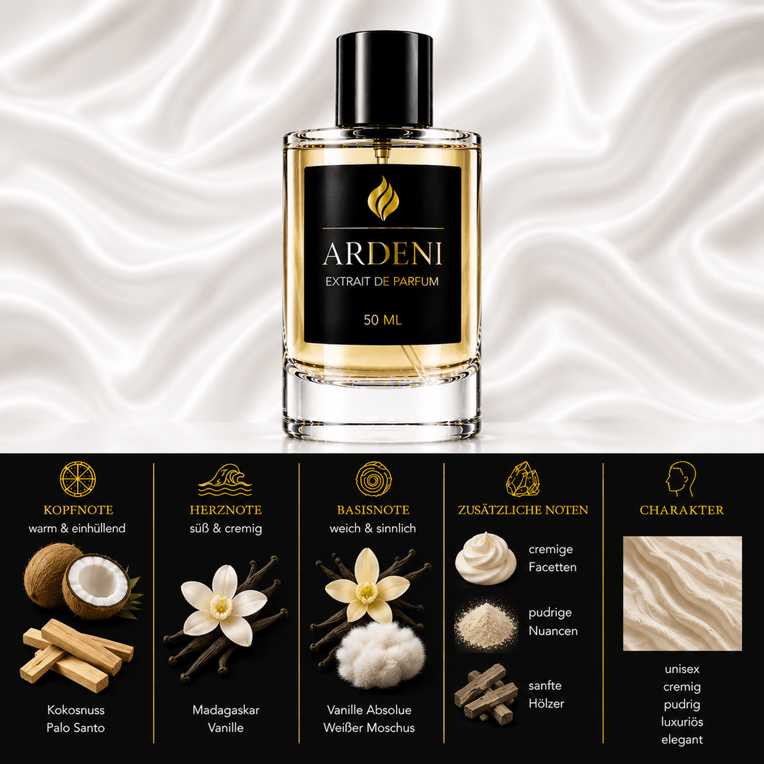 Extrait de Parfum mit intensiven Duftnoten