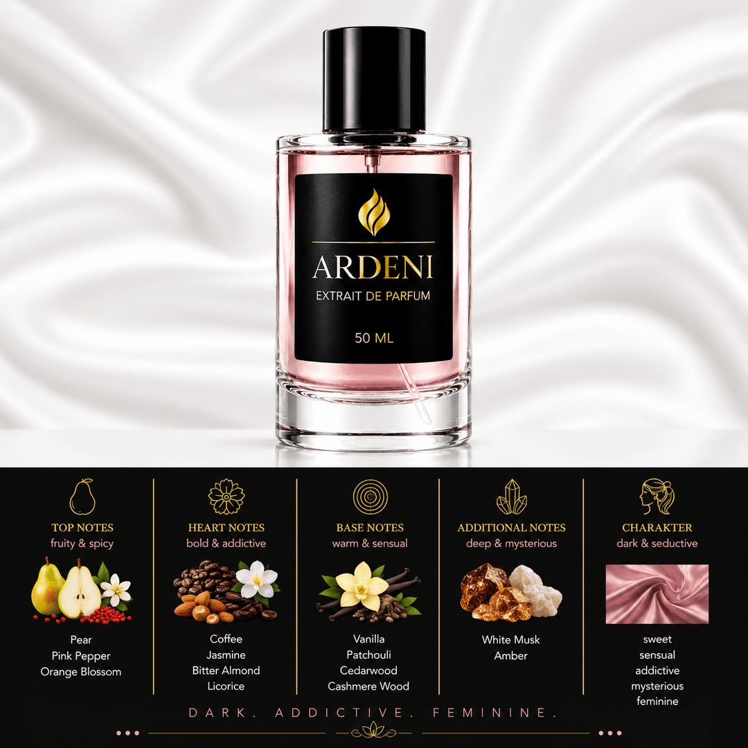 Extrait de Parfum mit intensiven Duftnoten