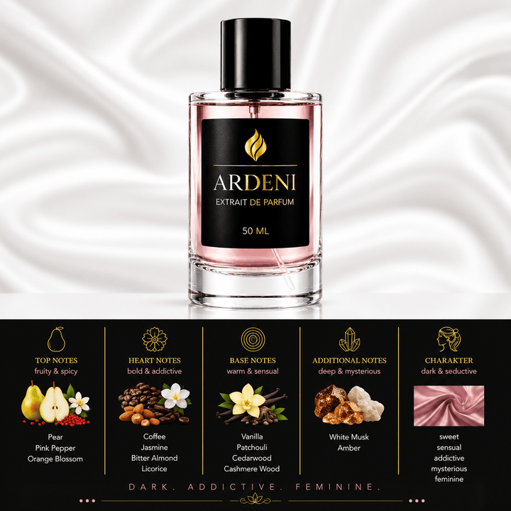 Extrait de Parfum mit intensiven Duftnoten
