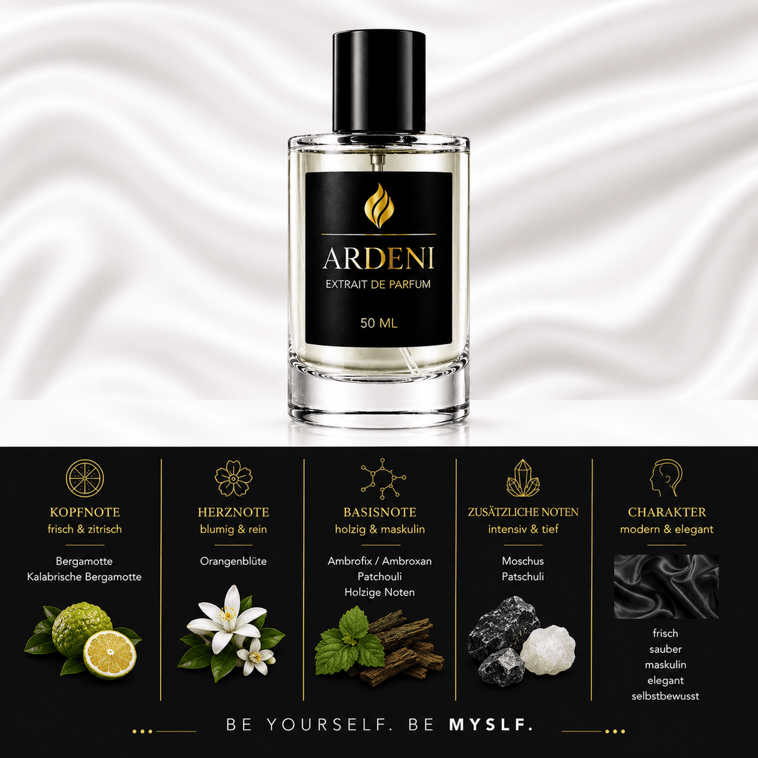 Extrait de Parfum mit intensiven Duftnoten